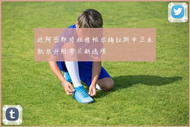 迈阿密即将租借帕尔梅拉斯中卫米凯尔并附带买断选项